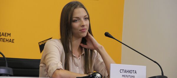 Беларуская гімнастка Меліціна Станюта - Sputnik Беларусь