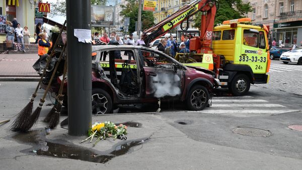 Журналист Павел Шеремет погиб в результате взрыва автомобиля в Киеве - Sputnik Беларусь