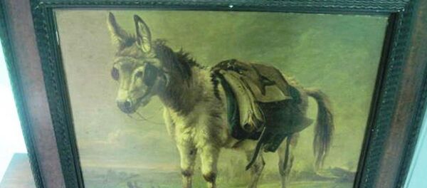 Изъятая на таможне картина Изъятая на таможне картина - Sputnik Беларусь