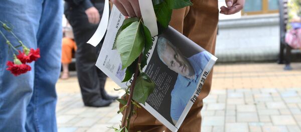 Спецвыпуск Народнай волі да пахавання загінулага ў Кіеве беларускага журналіста Паўла Шарамета - Sputnik Беларусь