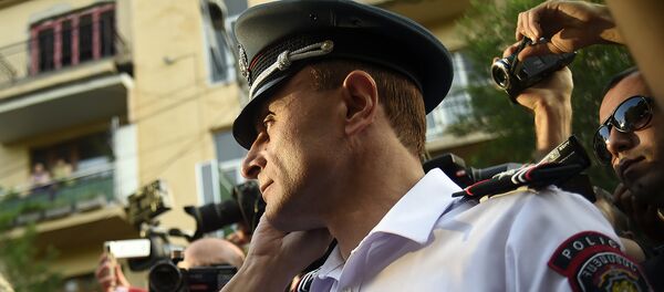 Валерий Осипян, замначальника Полиции Еревана - Sputnik Беларусь