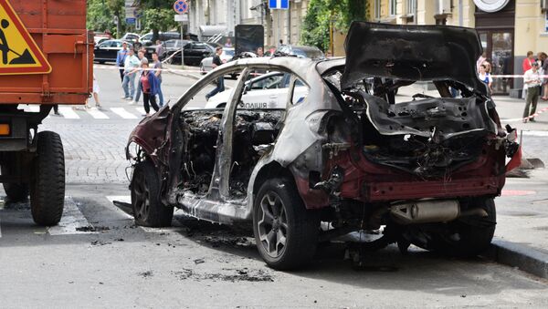Журналист Павел Шеремет погиб в результате взрыва автомобиля в Киеве - Sputnik Беларусь