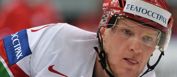 Игрок сборной Беларуси Владимир Денисов - Sputnik Беларусь