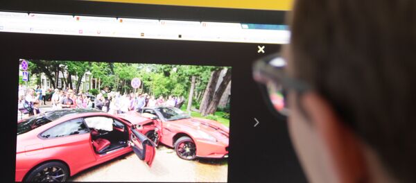 ДТП с участием BMW и Ferrari в Паланге - Sputnik Беларусь