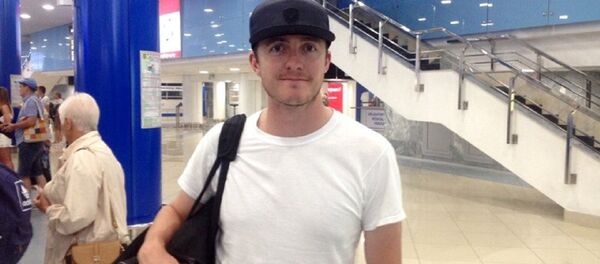 Голкипер ХК Динамо-Минск Бен Скривенс - Sputnik Беларусь