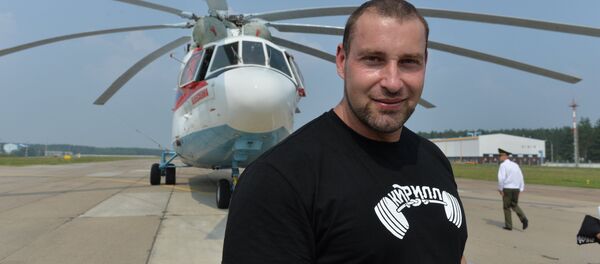 Силач Кирилл Шимко - Sputnik Беларусь