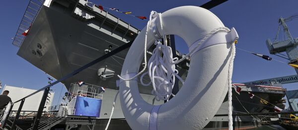 Авианосец USS Gerald R. Ford (CVN-78) Авианосец USS Gerald R. Ford (CVN-78) - Sputnik Беларусь