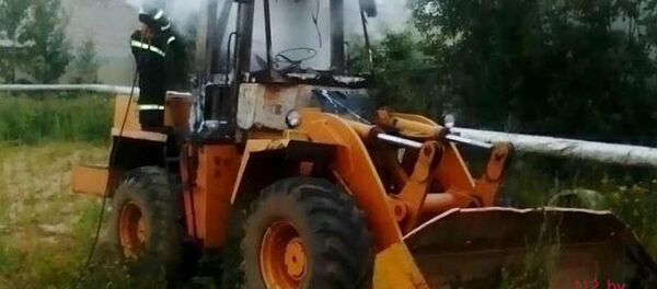 Пожар в Минске Пожар в Минске - Sputnik Беларусь