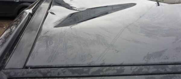 Поврежденная в Гродно машина - Sputnik Беларусь