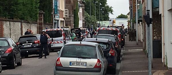 Захват заложников у церкви на Севере Франции - Sputnik Беларусь