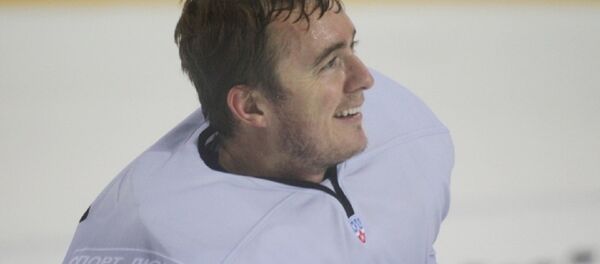 Голкипер ХК Динамо-Минск Бен Скривенс - Sputnik Беларусь