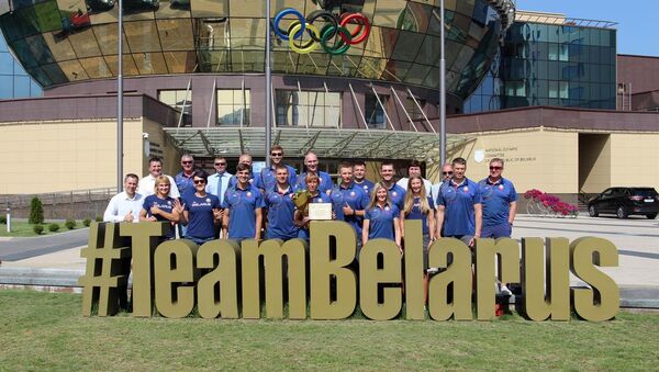Белорусская национальной команды по академической гребле в Рио-де-Жайнеро - Sputnik Беларусь