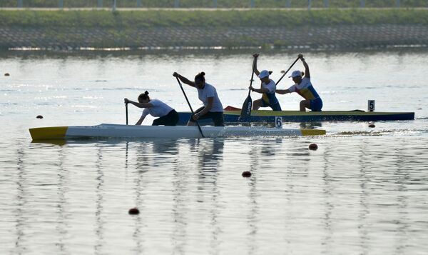 Первый заезд каноисток в рамках ЧМ. - Sputnik Беларусь