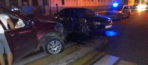 Авария в Пинске Авария в Пинске - Sputnik Беларусь