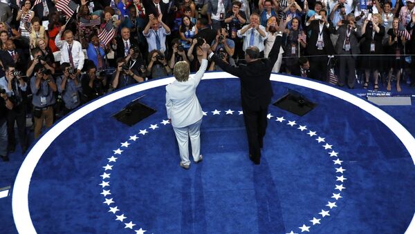 Выступление Хиллари Клинтон на съезде демократов - Sputnik Беларусь