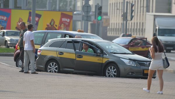 Автомобиль такси в Минске - Sputnik Беларусь
