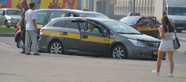Автомобиль такси в Минске - Sputnik Беларусь