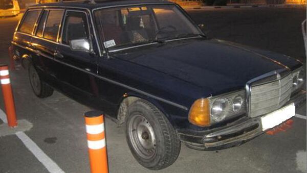 Машина, в которой была спрятана контрабанда - Sputnik Беларусь