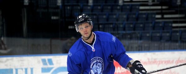 Нападающий ХК Динамо-Минск Сергей Костицын - Sputnik Беларусь