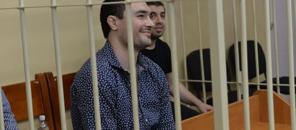 Обвиняемый в мошенничестве Казбек Япринцев в суде - Sputnik Беларусь