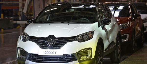 Производство кроссовера Renault Kaptur - Sputnik Беларусь