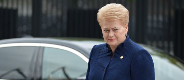 Президент Литвы Даля Грибаускайте - Sputnik Беларусь