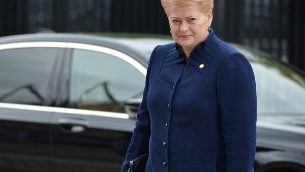 Президент Литвы Даля Грибаускайте - Sputnik Беларусь