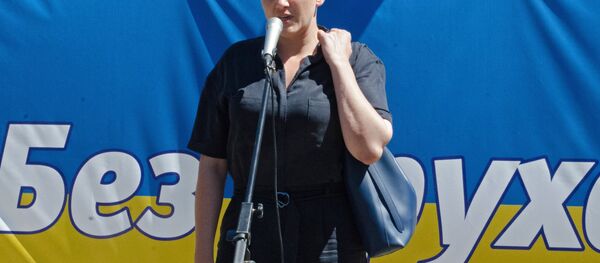 Депутат Верховной рады Украины Надежда Савченко - Sputnik Беларусь