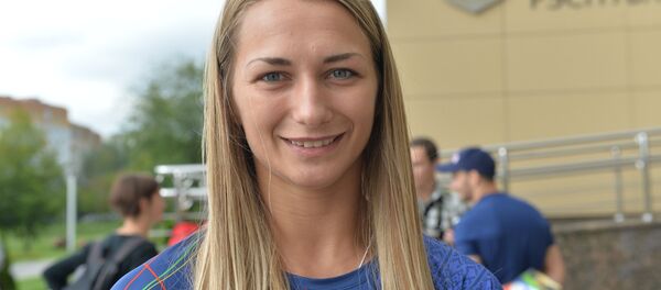 Белорусская дзюдоистка Дарья Скрипник Белорусская дзюдоистка Дарья Скрипник - Sputnik Беларусь