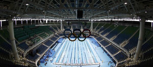 Алімпійскі басейн у Рыа Алімпійскі басейн у Рыа - Sputnik Беларусь