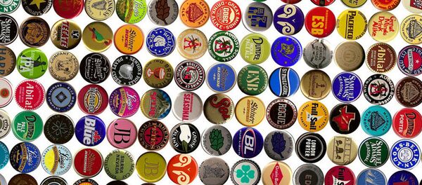 Уникальная  коллекция пивных крышек - Sputnik Беларусь