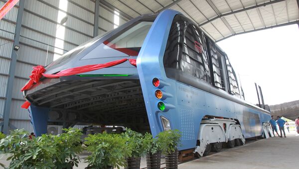 Презентация суперавтобуса в Китае - Sputnik Беларусь