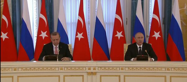 Путин и Эрдоган рассказали об итогах встречи в Санкт-Петербурге - Sputnik Беларусь