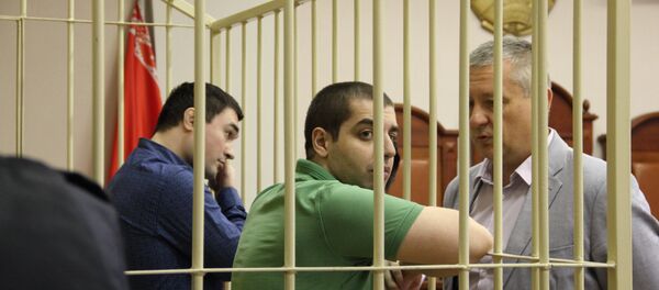 Казбек Япринцев и Алик Арабян в суде - Sputnik Беларусь