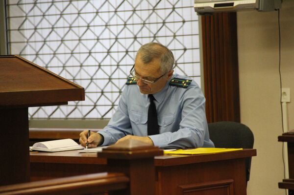 Прокурор государственного обвинения Генпрокуратуры Юрий Шерснев - Sputnik Беларусь