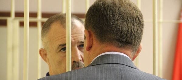 Владимир Япринцев на суде Владимир Япринцев на суде - Sputnik Беларусь