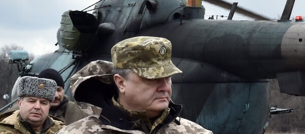 Президент Украины Петр Порошенко - Sputnik Беларусь