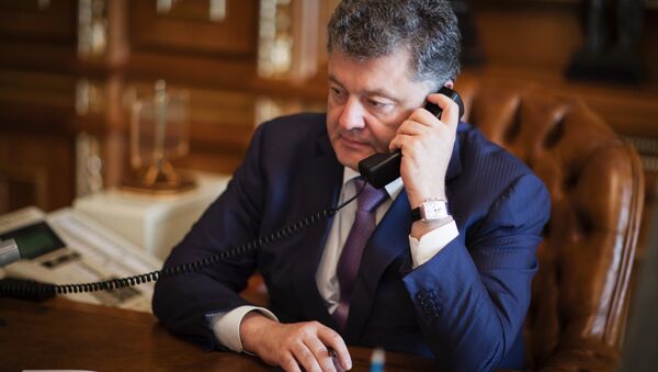 Президент Украины Петр Порошенко - Sputnik Беларусь