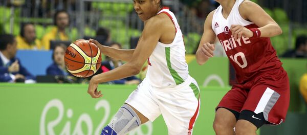 Матч Беларусь - Турция на ОИ-2016 в Рио-де-Жанейро - Sputnik Беларусь