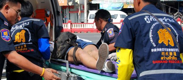 Пострадавший в серии взрывов в курортных городах в Таиланде - Sputnik Беларусь