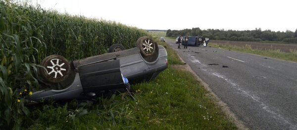 Авария в Ошмянском районе - Sputnik Беларусь