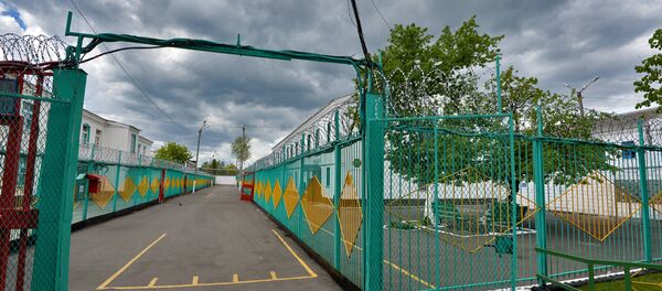 Двор тюрьмы. Архивное фото - Sputnik Беларусь