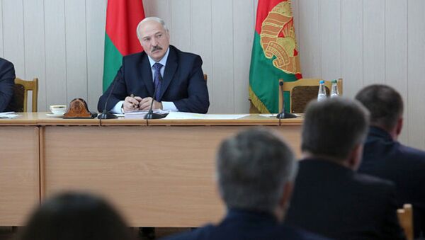 Во время совещания о социально-экономическом развитии Гродненской области, которое состоялось в Волковысском райисполкоме - Sputnik Беларусь