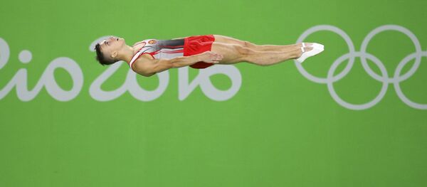 Владислав Гончаров - прыжки на батуте - Sputnik Беларусь