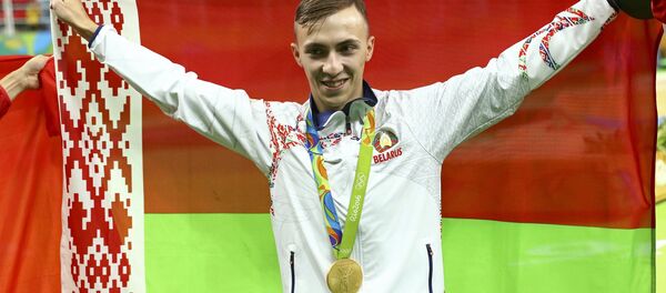 Белорусский батутист Владислав Гончаров - Sputnik Беларусь