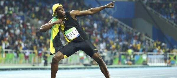 Cемикратный олимпийский чемпион ямайский спринтер Усэйн Болт - Sputnik Беларусь