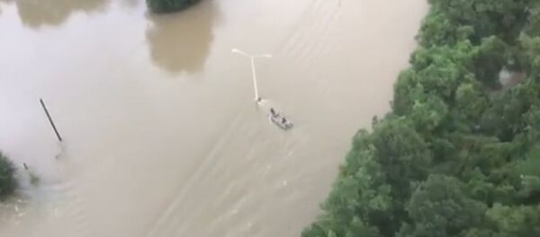 Крупное наводнение произошло в штате Луизиана на юге США. Кадры с места ЧП - Sputnik Беларусь