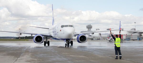 Авиакомпания Белавиа представила первый Boeing - Sputnik Беларусь