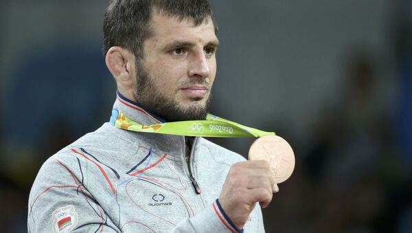 Джавид Гамзатов с бронзой Олимпиады в Рио - Sputnik Беларусь
