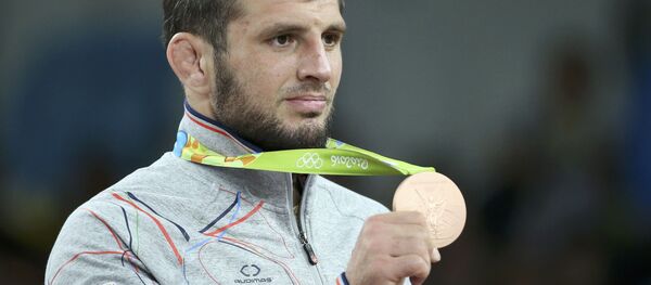 Джавид Гамзатов с бронзой Олимпиады в Рио - Sputnik Беларусь